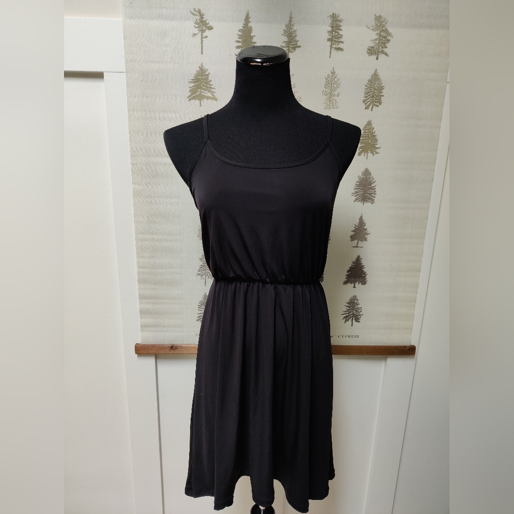 Maurices Black Strappy Back Midi Dress Women’s Small Sleeveless - S